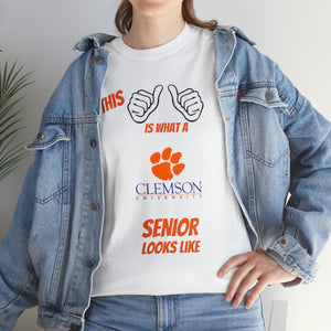 This Is What A Clemson Senior Looks Like Unisex Heavy Cotton Tee
