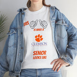 This Is What A Clemson Senior Looks Like Unisex Heavy Cotton Tee