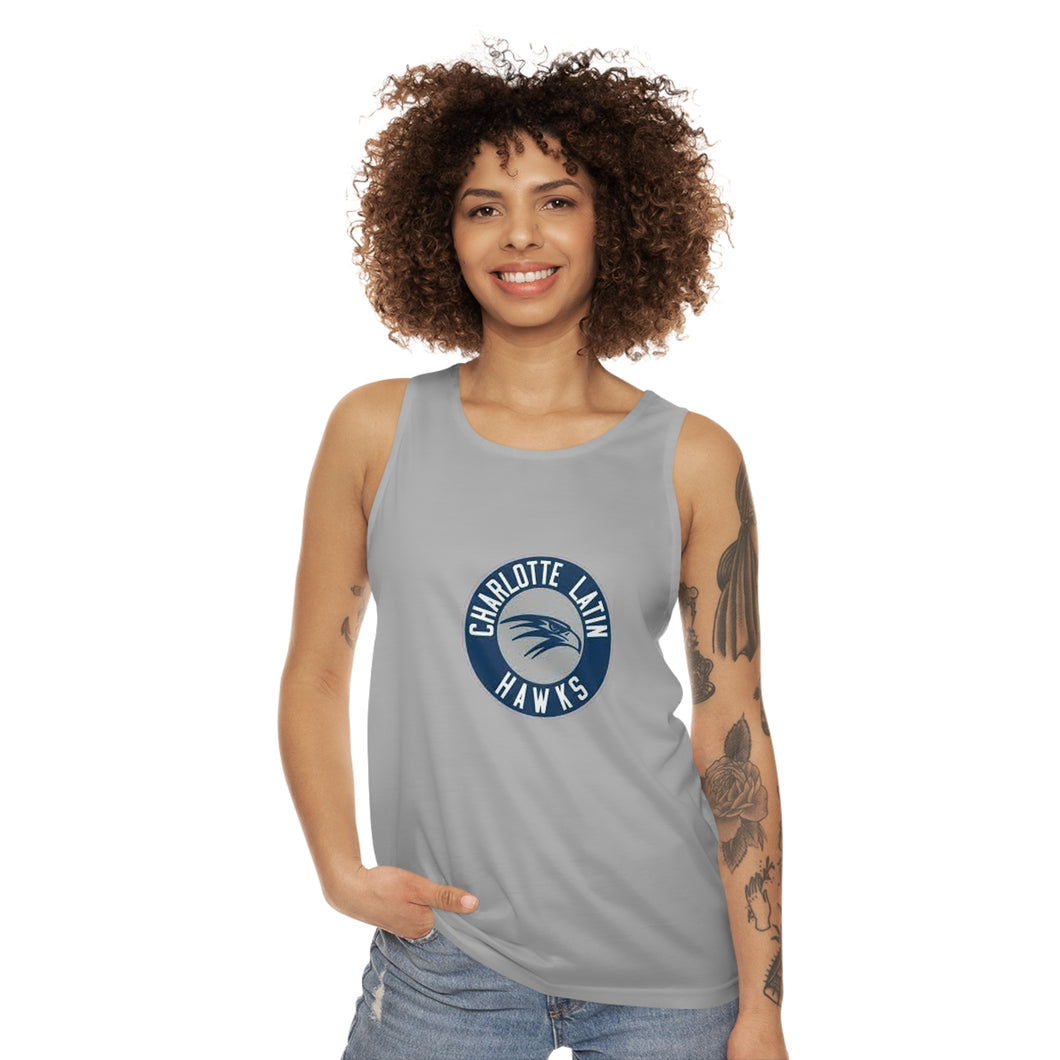 Charlotte Latin Unisex Tank Top (AOP)