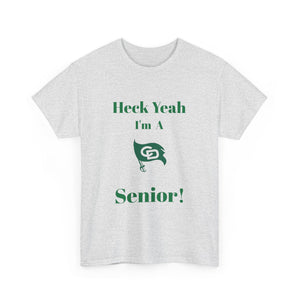 Heck Yeah I'm A Charlotte Country Day High School Senior Class Of 2025 Unisex Heavy Cotton Tee