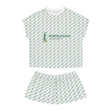 Norfolk State Women's Short Pajama Set (AOP)