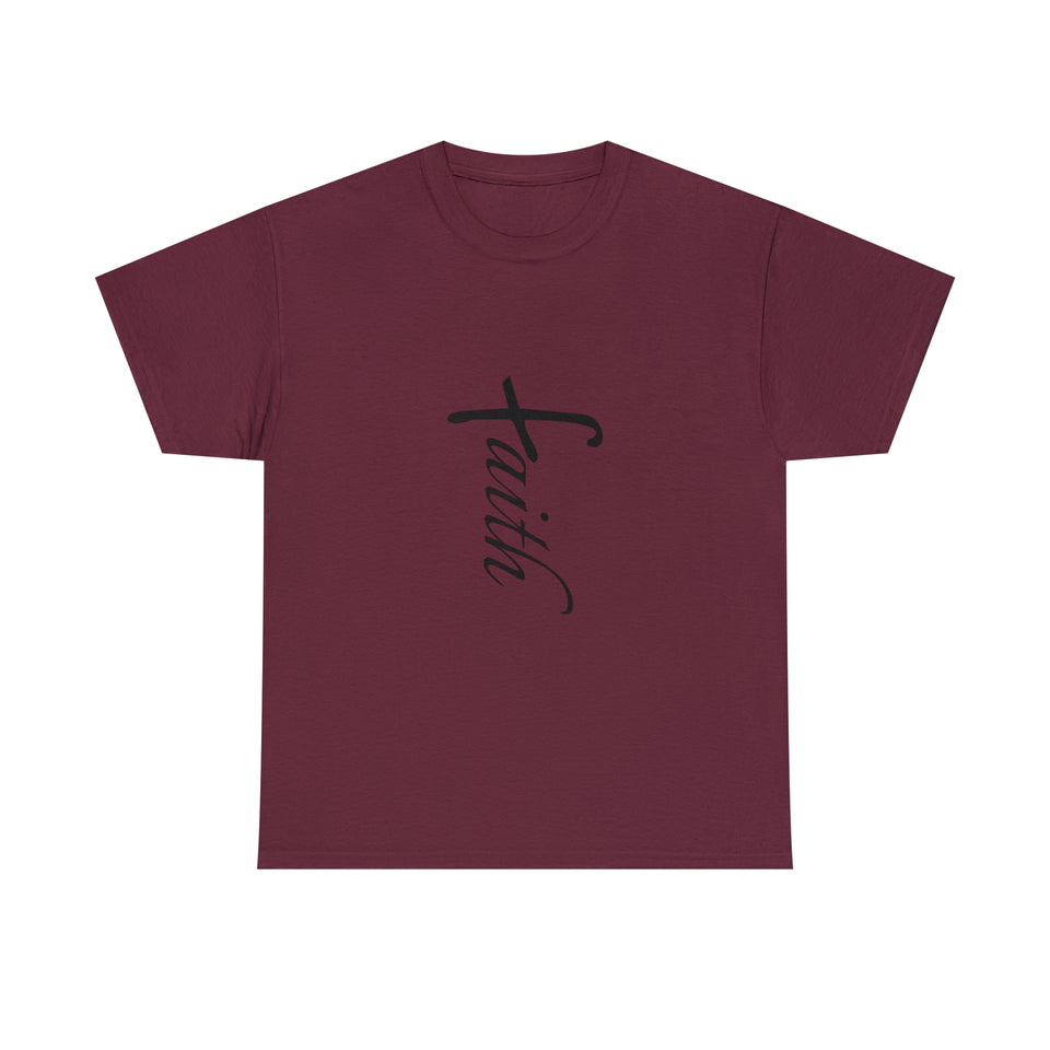 Faith Unisex Heavy Cotton Tee