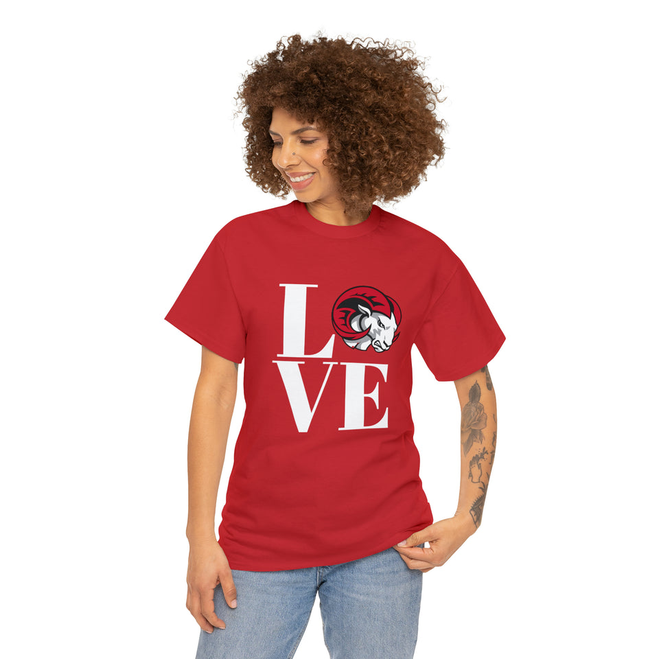 LOVE WSSU Unisex Heavy Cotton Tee