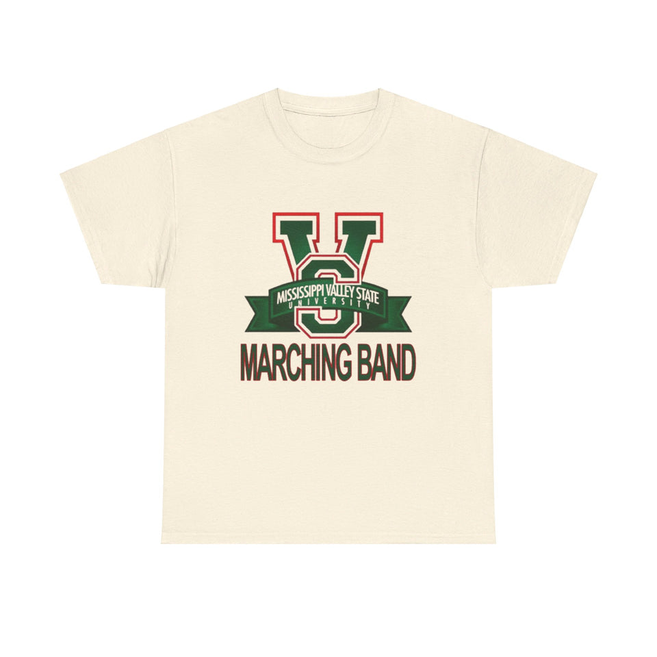 Mississippi Valley State Marching Band Unisex Heavy Cotton Tee
