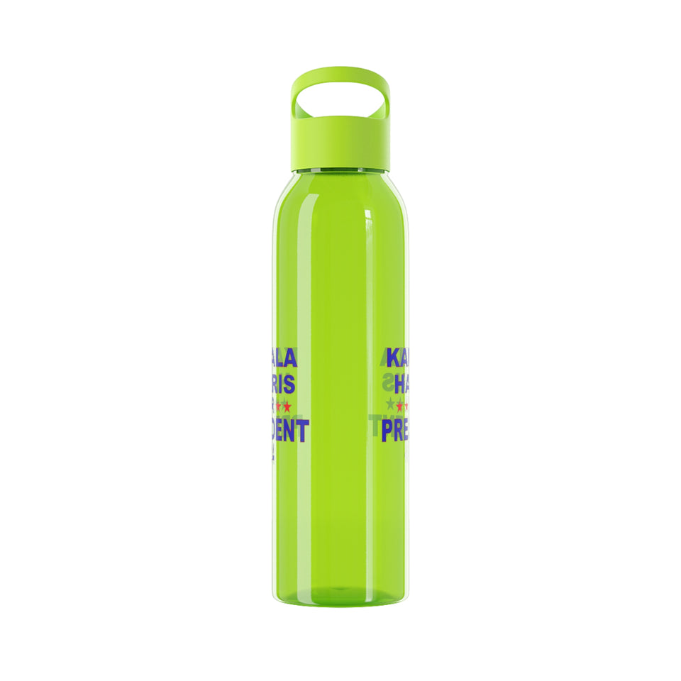 Kamala Harris for President Sky Water Bottle
