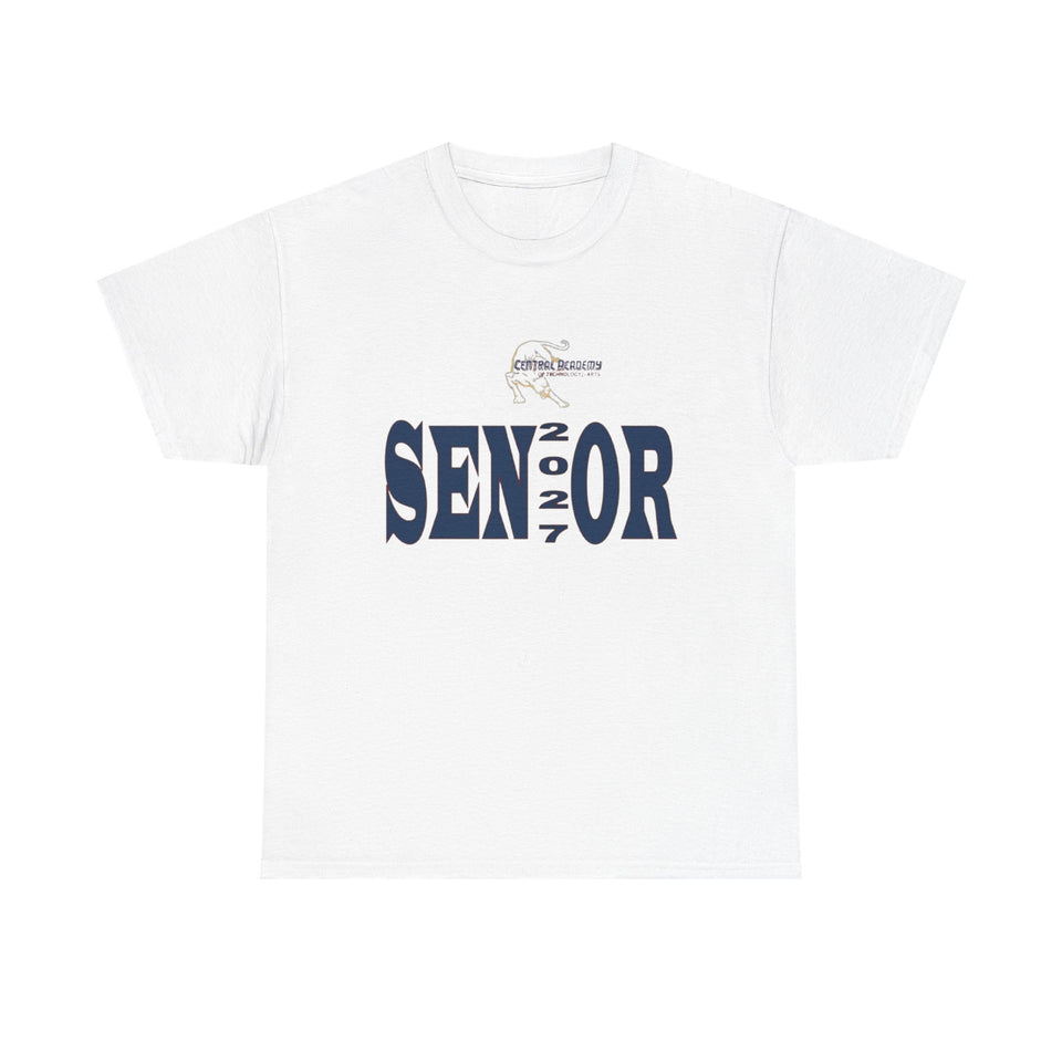 Central Academy of Tech & Arts Senior 2027 Unisex Heavy Cotton Tee