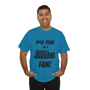 Jacksonville Jaguars Football Unisex Heavy Cotton Tee