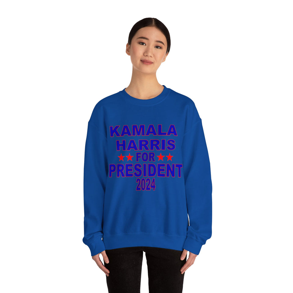 Kamala Harris for President Unisex Heavy Blend™ Crewneck Sweatshirt