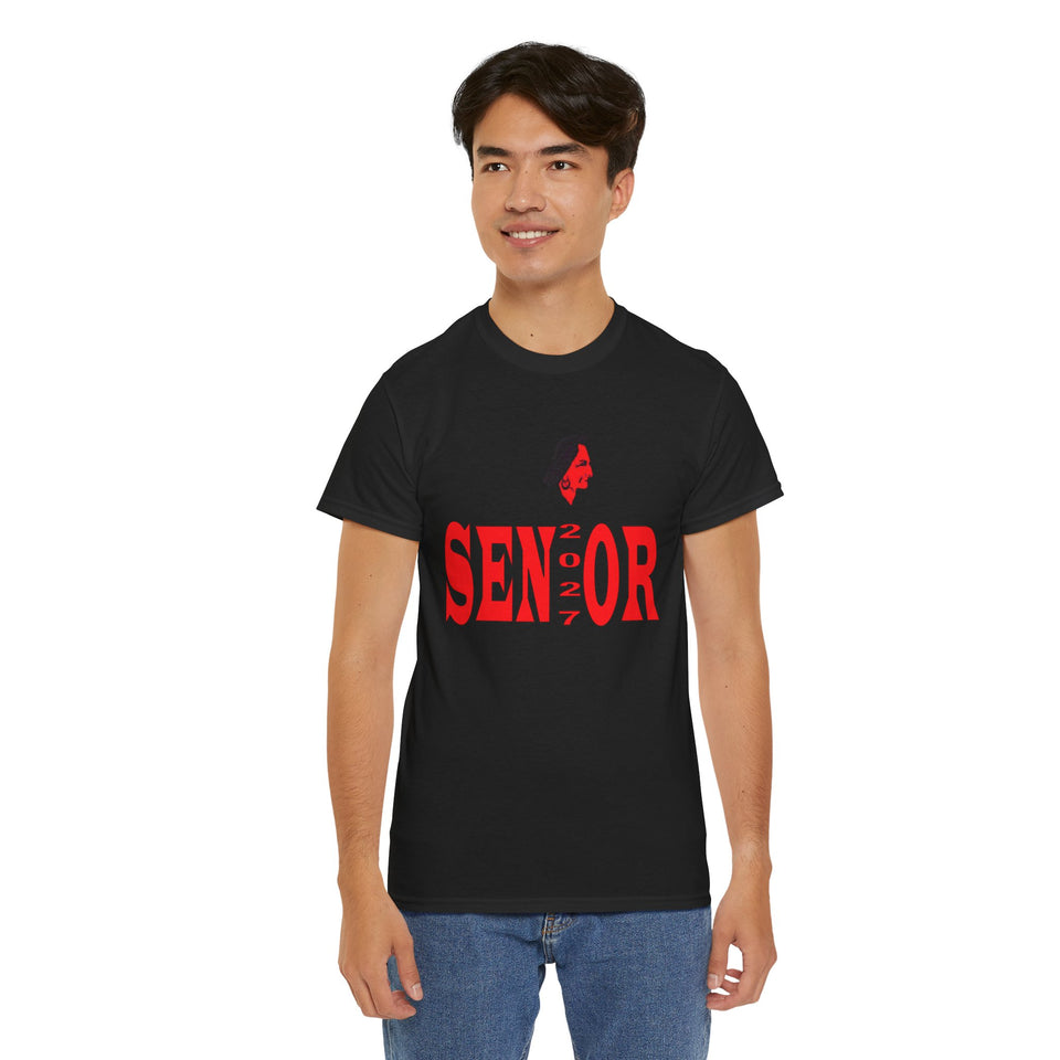 South Point HS Senior 2027 Unisex Heavy Cotton Tee