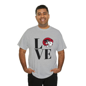 LOVE WSSU Unisex Heavy Cotton Tee