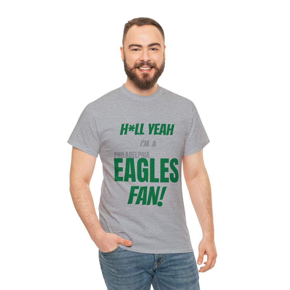 Philadelphia Eagles Football Unisex Heavy Cotton Tee
