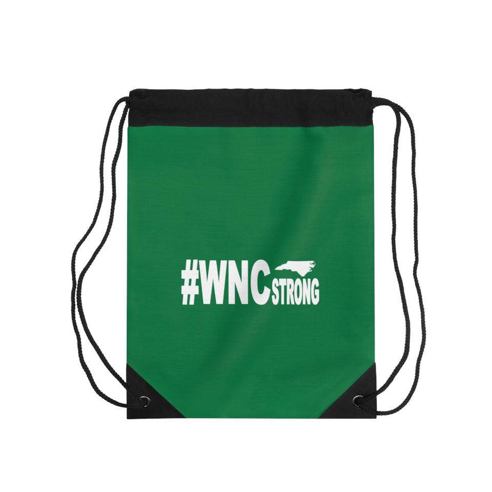 Western NC Strong Drawstring Bag