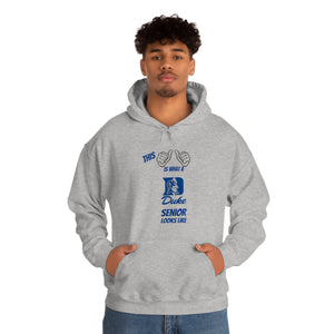 This Is What A Duke Senior Looks Like Unisex Heavy Blend™ Hooded Sweatshirt