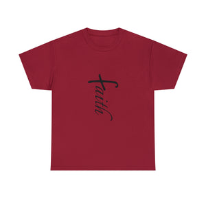 Faith Unisex Heavy Cotton Tee