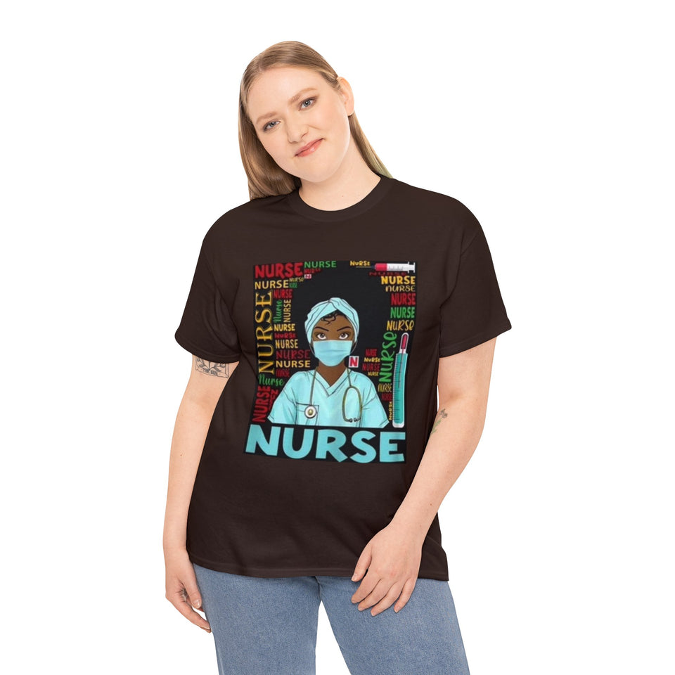 Black Nurse Cotton Tee