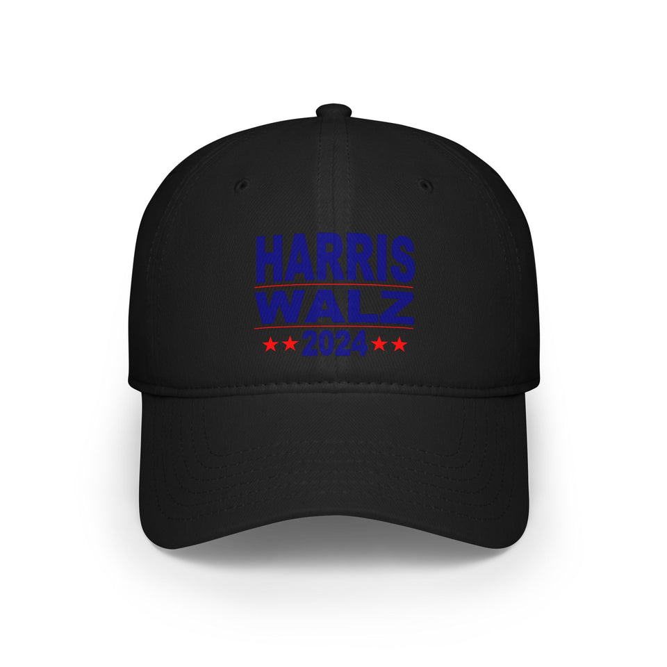 Harris Walz 2024 Low Profile Baseball Cap