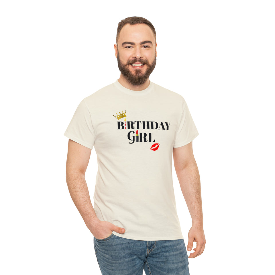 Birthday Girl Unisex Heavy Cotton Tee