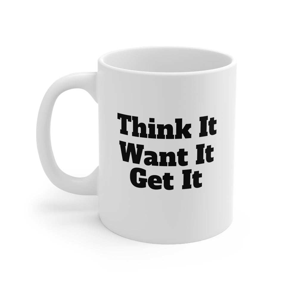 Think It Ceramic Mug 11oz