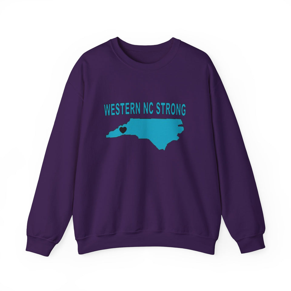 Western NC Strong Unisex Heavy Blend™ Crewneck Sweatshirt