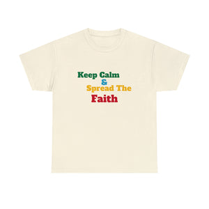 Keep Calm Unisex Heavy Cotton Tee