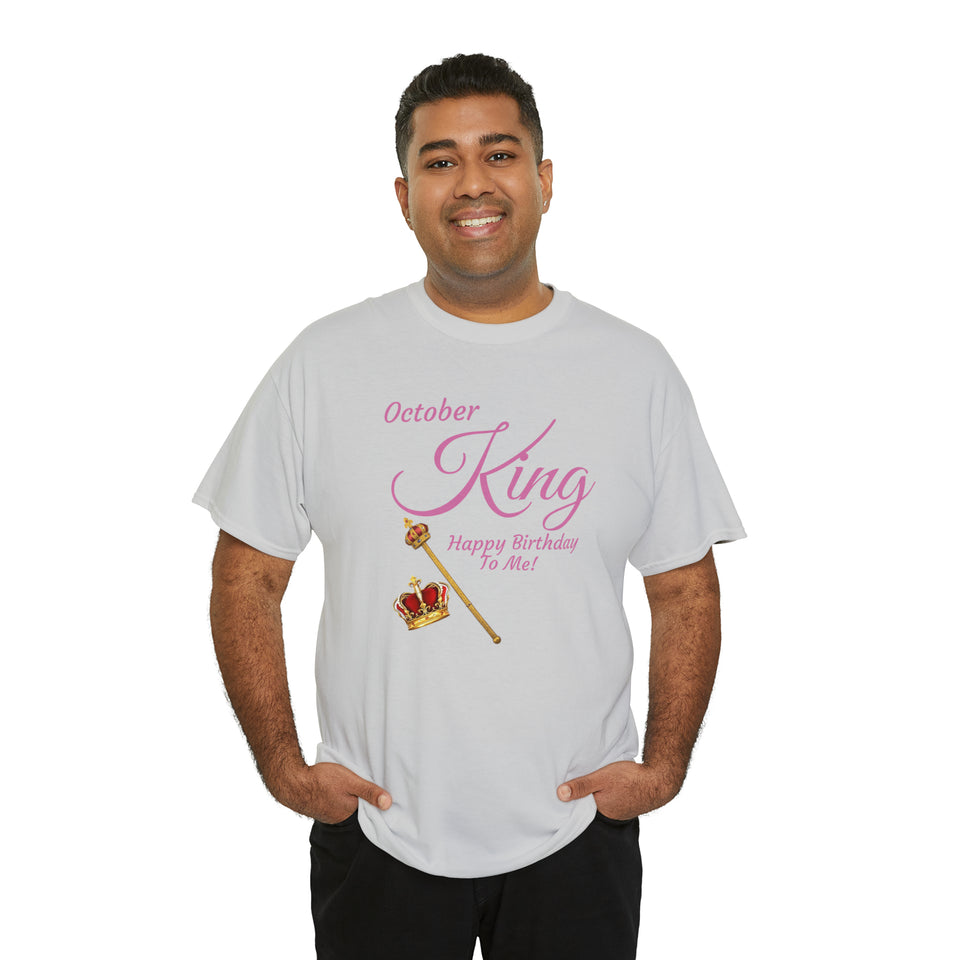 October King Unisex Heavy Cotton Tee