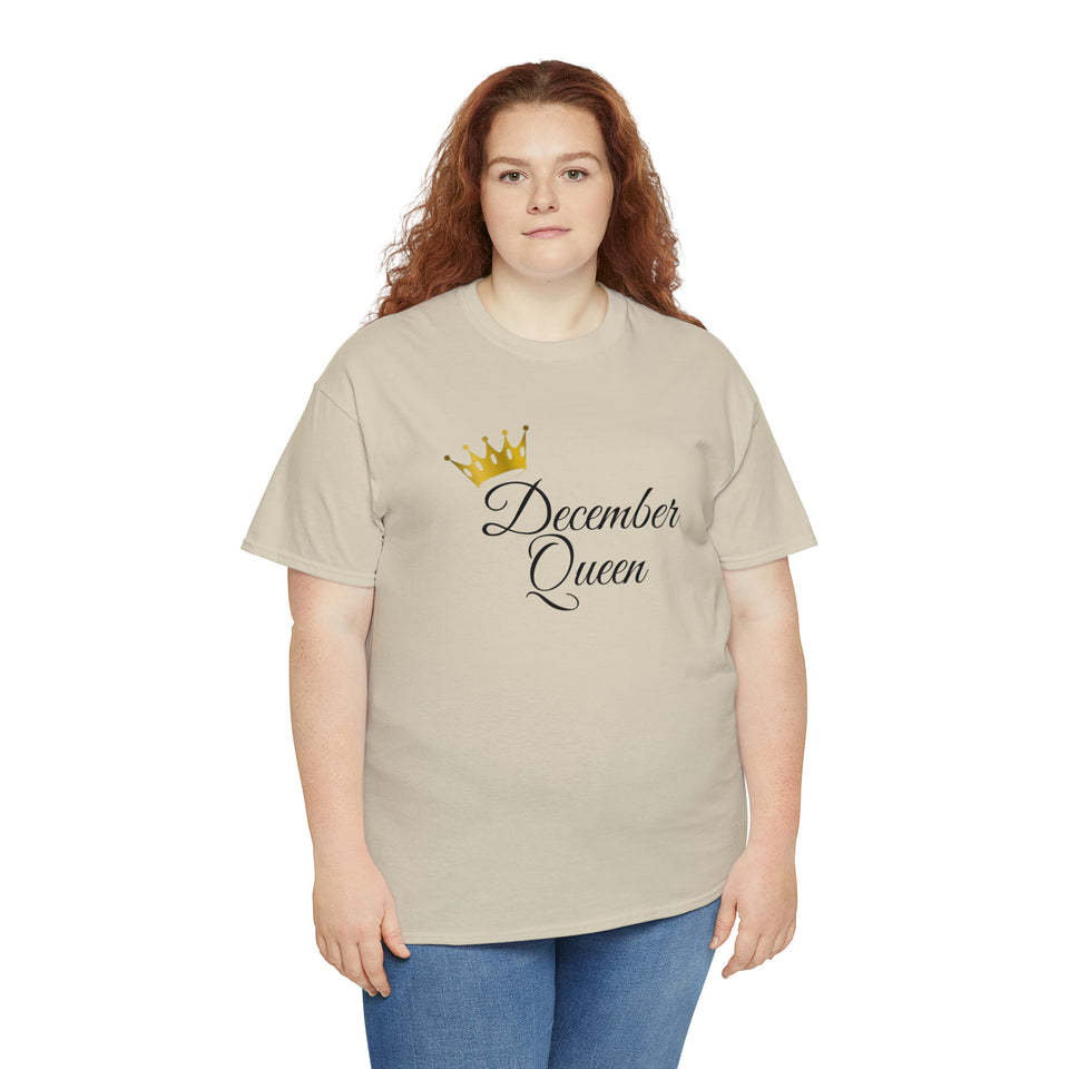 December Queen Unisex Heavy Cotton Tee
