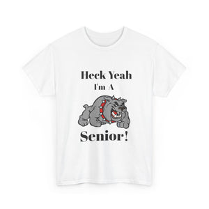 Heck Yeah I'm A Butler High School Senior Class Of 2025 Unisex Heavy Cotton Tee