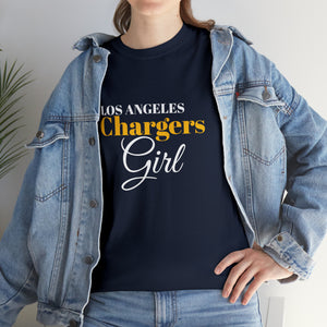 Los Angeles Chargers Girl Unisex Heavy Cotton Tee
