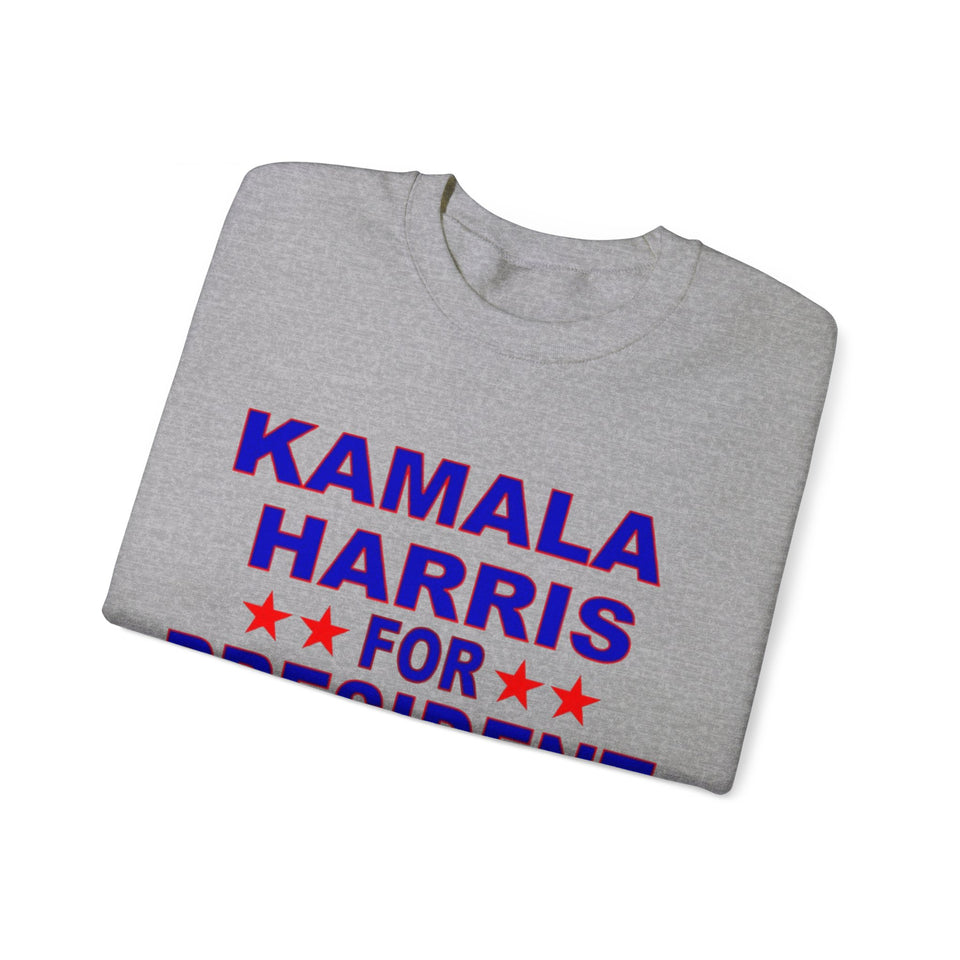 Kamala Harris for President Unisex Heavy Blend™ Crewneck Sweatshirt
