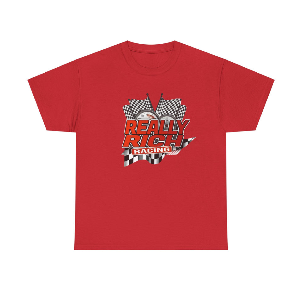 Really Rich Racing (Red) Unisex Heavy Cotton Tee