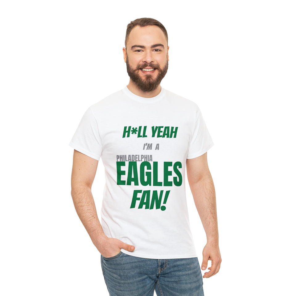 Philadelphia Eagles Football Unisex Heavy Cotton Tee