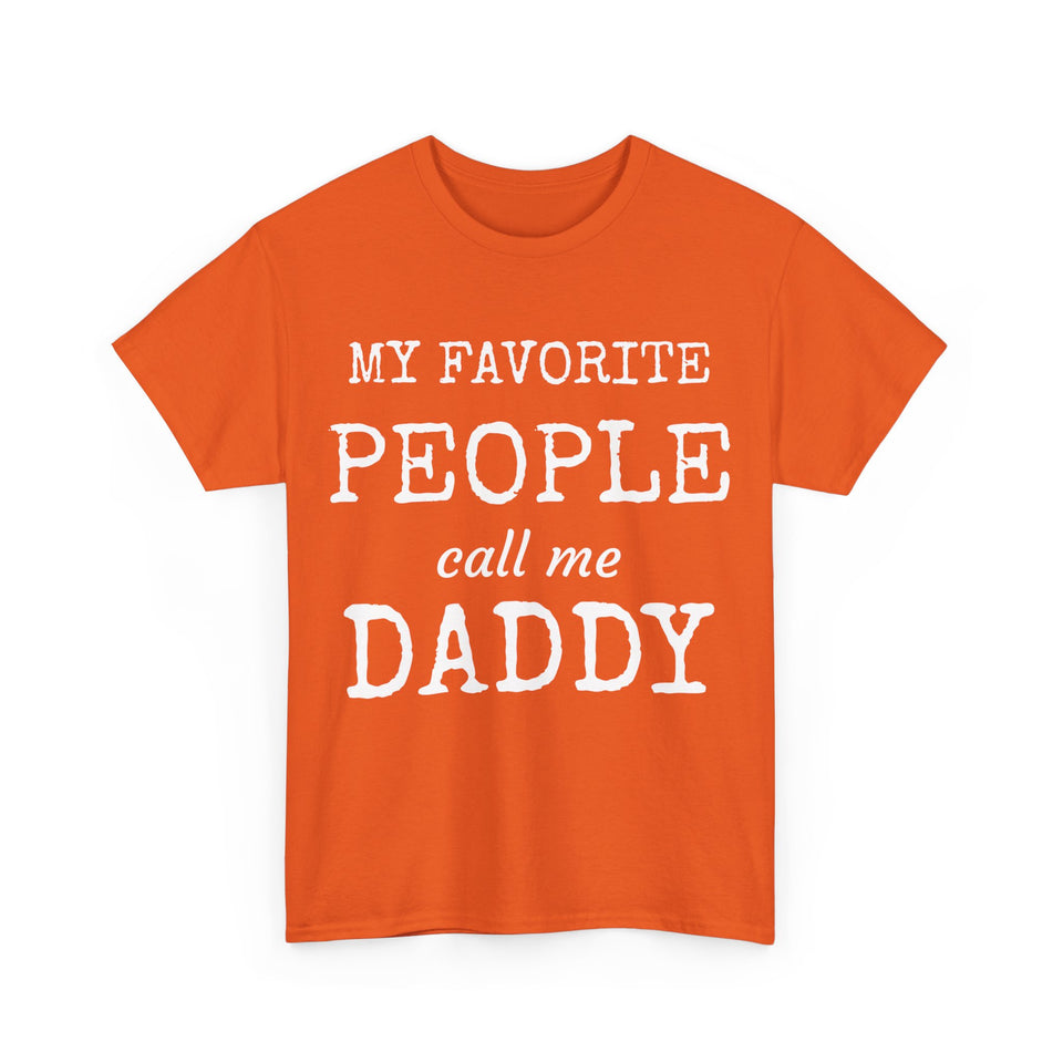 My Favorite People Unisex Heavy Cotton Tee