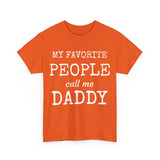 My Favorite People Unisex Heavy Cotton Tee