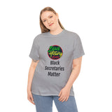 Black Secretaries Matter Cotton Tee