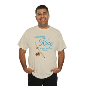 December King Unisex Heavy Cotton Tee