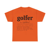 Golfer Unisex Heavy Cotton Tee