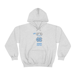 This Is What A Chapel Hill Senior Looks Like Unisex Heavy Blend™ Hooded Sweatshirt