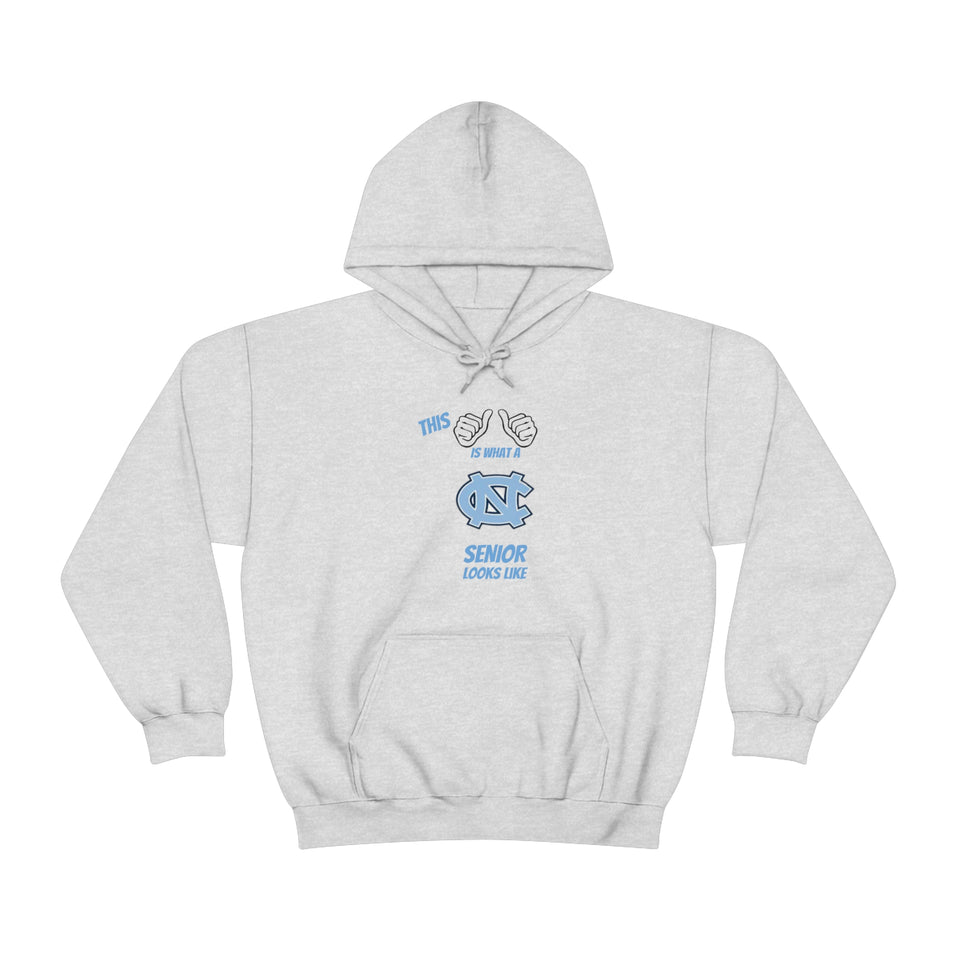 This Is What A Chapel Hill Senior Looks Like Unisex Heavy Blend™ Hooded Sweatshirt