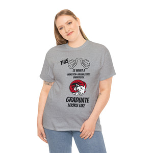 This Is What A WSSU Graduate Looks Like Unisex Heavy Cotton Tee