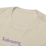 February King Unisex Heavy Cotton Tee