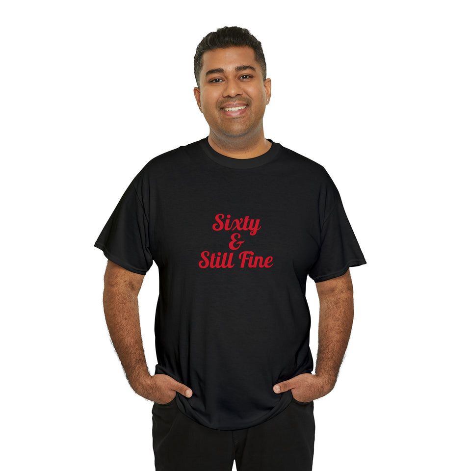 Sixty Unisex Heavy Cotton Tee