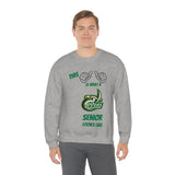 This Is What A UNCC Senior Looks Like Unisex Heavy Blend™ Crewneck Sweatshirt
