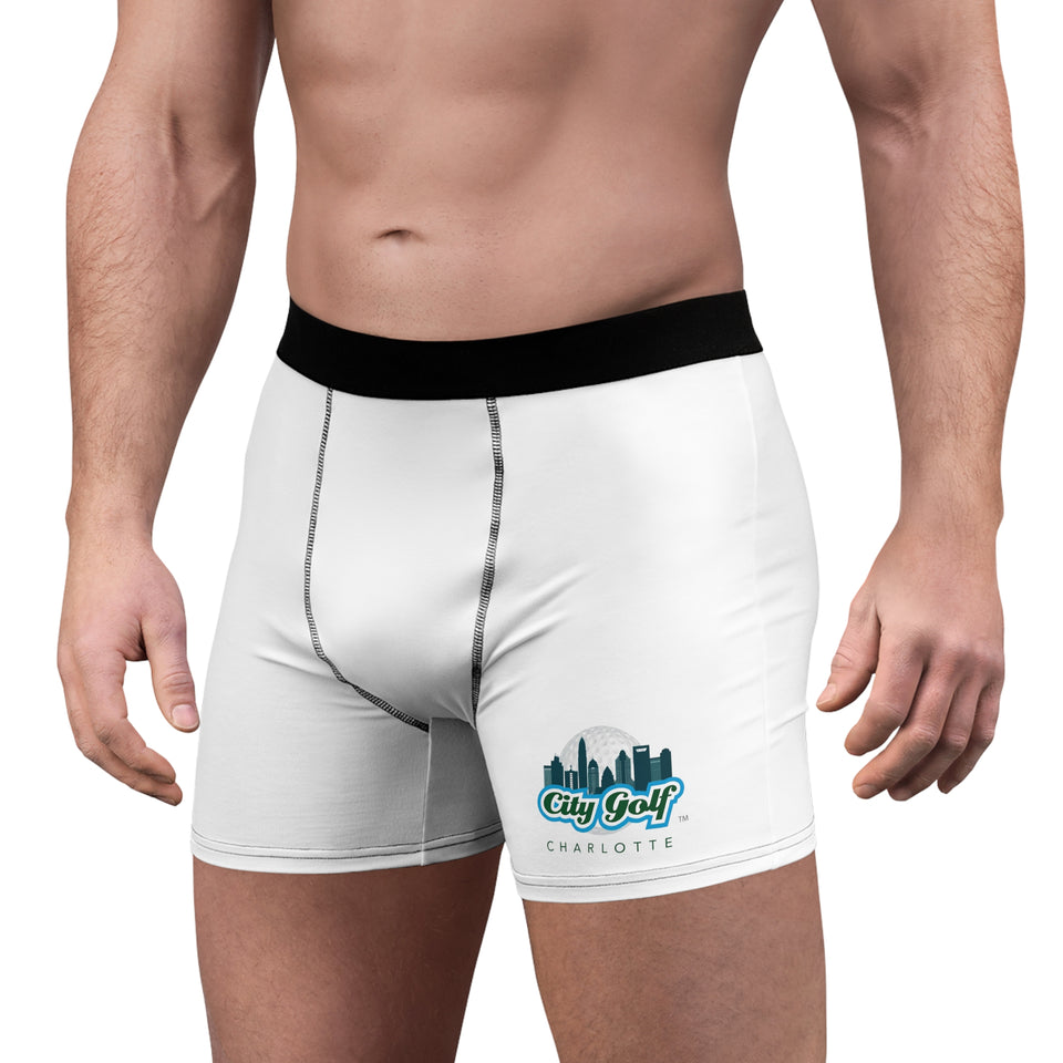 City Golf Charlotte Men's Boxer Briefs (AOP)