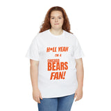 Chicago Bears Football Unisex Heavy Cotton Tee