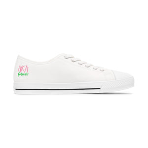 Alpha Kappa Alpha Women's Low Top Sneakers