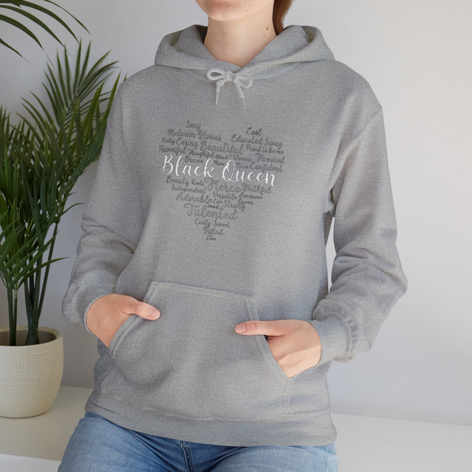 Black Queen Hooded Sweatshirt