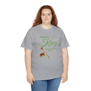 August King Unisex Heavy Cotton Tee