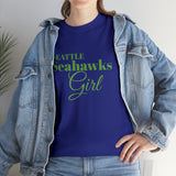 Seattle Seahawks Girl Unisex Heavy Cotton Tee