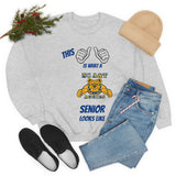 This Is What A NC A&T Senior Looks Like Unisex Heavy Blend™ Crewneck Sweatshirt