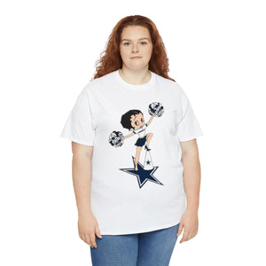 Dallas Cowboys Betty Unisex Heavy Cotton Tee